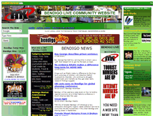Tablet Screenshot of bendigolive.com